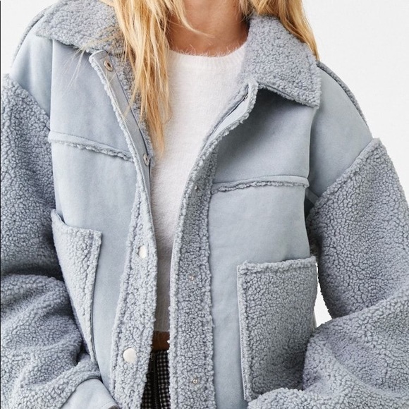 Forever 21 Jackets & Blazers - Forever21 Fleece Suede jacket